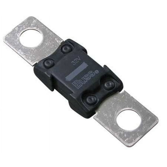 EATON BUSSMANN AMG-175 Automotive Fuse, Fast Acting, 175 A, AMG Series, Not Rated, 32V DC, 2-11/16" L x 5/8" W x 11/32" D