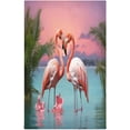 thumbnail image 2 of Dreamtimes Flamingo Kitchen Dish Towel 6 Pack, Soft Absorbent Dishcloths Reusable Hand Towel Washable Tea Towels for Home Kitchen Bar Table Decor, 28 x 18 Inch, 2 of 7
