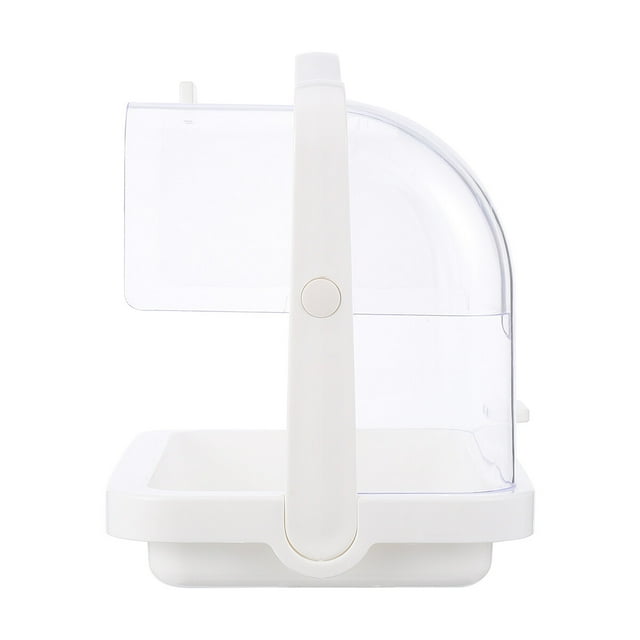 Phenofice 1Pcs Cake Container Plastic Double-opening Design Dessert Display Tray for Baking