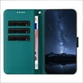 thumbnail image 6 of Wallet Case for Samsung Galaxy A26 5G Phone Case with Card Holder, Magnetic PU Leather Stand Flip Folio Phone Cover for Women Men Girls Boys, Credit Card Slot Purse & Protective TPU Bumper, Green, 6 of 6