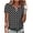 #0359-Black, variant on Aoochasliy Women's Short Sleeve Lapel T Shirt with Zip Up Golf Print Detail Stripe Printing Loose Fit Fashion Casual Spring Summer Loose Tee Shirt Top for Golf Outings Sports