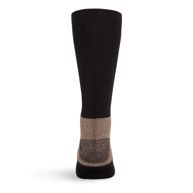 Wrangler Men's Relaxed Fit Crew Socks 6-Pack, Full Cushion photo 3