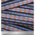 thumbnail image 3 of Soimoi Poly Georgette Fabric Ikat Southwestern Print Fabric by The Yard 52 Inch Wide, 3 of 3