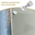 thumbnail image 3 of CRILSTYLEO 6 Sets Floating Frame Hardware Easy Installation Silver Brackets For Photo Frames, 3 of 6