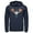 Navy Blue, variant on Men's Fortnite Yarn Lifter Meowscles  Pull Over Hoodie Black 2X Large
