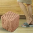 thumbnail image 6 of Stretch Ottoman Cover Ottoman Protector for Living Room Light Coffee, 6 of 8