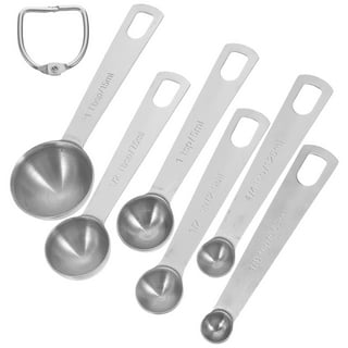 Micro Spoons 5 Gram Measuring Scoop Plastic Round Bottom w Hole 50Pcs -  White - Bed Bath & Beyond - 35771970