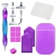 thumbnail image 1 of Kits de bolígrafos de pintura de diamantes con puntas de metal, accesorios de pintura de diamantes 5D, herramientas para manualidades, agarre cómodo y perforación más rápida, 1 of 5