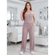 thumbnail image 2 of Conjunto Moderno 2 Piezas, Top de Tirantes y Pantalón Acampanado, Look Sofisticado Y Casual para Mujer, 2 of 5