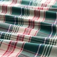 thumbnail image 3 of Elrene Home Fashions Holiday Fireside Plaid Tablecloth, Multi, 60" x 84" Oval, 3 of 4