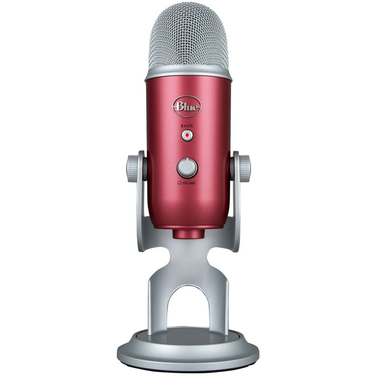 配信機器・PA機器・レコーディング機器 Blue Microphones Yeti Satin Red BLUE MICROPHONES Yeti USB Microphone with Ultimate Recording