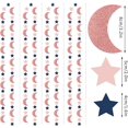 thumbnail image 2 of Dalrosia Moon Star Garland - 52FT Star Hanging Decoration Streamers Banner, Eid Ramadan Mubarak Decoration Birthday Wedding Baby Shower Party Decor, 2 of 7