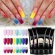 thumbnail image 2 of 8 colores de gel de poligel que cambian de color con la temperatura de las uñas, extensión de uñas de gel UV, 15 ml, 2 of 2