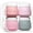 Pink, variant on Mrsdry Travel Containers for Toiletries, Silicone Cream Jars TSA Approved Travel Size Containers with Clear Bag, Leak-proof Travel Accessories with Lid for Cosmetic Face Body Hand Cream (4 Pack)
