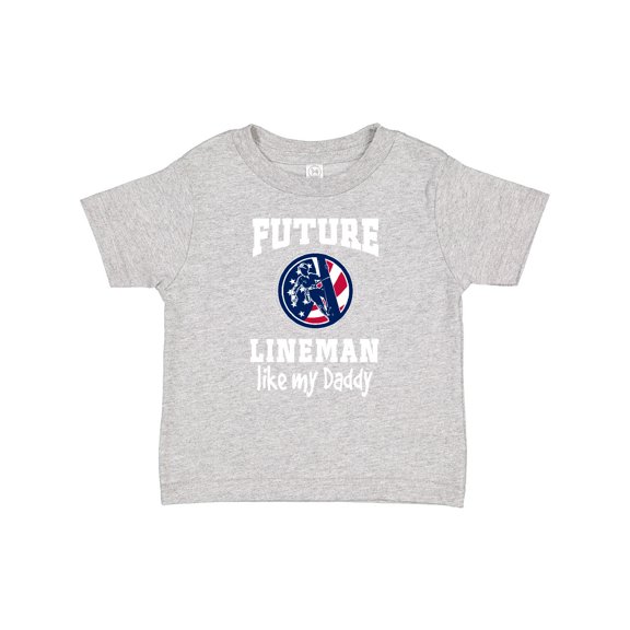 Inktastic Future Lineman Like Daddy Boys Baby T-Shirt