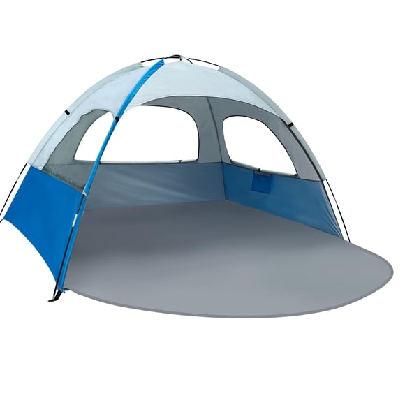 Carpa de Playa NXONE Protector Solar para 4 Personas con Protección UV 50+