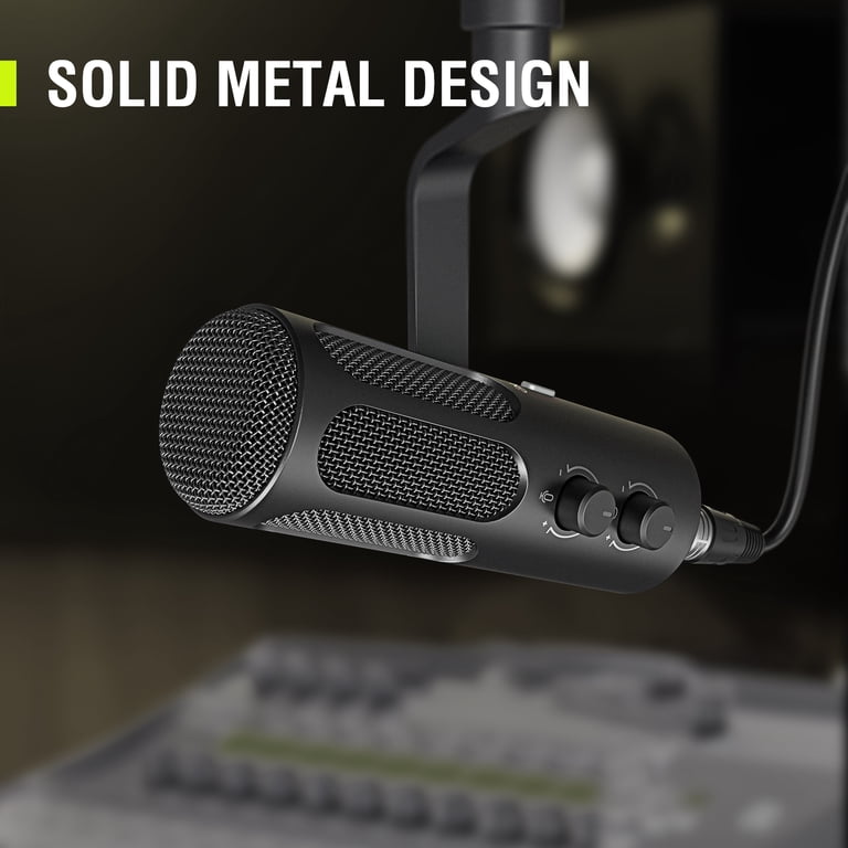FIFINE, Microphone, TANK3 USB/XLR Dynamic Mic with Gain Control