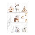 thumbnail image 2 of 9x Adhesivos navideños para ventanas, calcomanías navideñas, fáciles de limpiar, regalo ideal, decoraciones navideñas, adhesivos para ventanas de Estilo A, 2 of 8