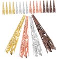 thumbnail image 4 of WHAMVOX 60Pcs Metal Bead Caps for Jewelry Making Assorted Color Hollow Beaded Caps DIY Accessories, 4 of 8