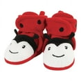 thumbnail image 4 of Hudson Baby Infant Girl Cozy Fleece Booties, Ladybug Bee, 12-18 Months, 4 of 5
