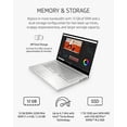 thumbnail image 3 of HP Envy 17 Laptop, 11th Gen Intel Core i7-1165G7, 12 GB RAM, 1 TB SATA Hard Drive & 256 GB SSD Storage, 17.3-inch Full HD IPS Touchscreen, Windows 10 Home, HD Webcam, Audio by B&O (17-cg1010nr, 2021), 3 of 5