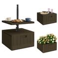 thumbnail image 1 of Outsunny Base Lestée pour Parasol de Patio avec Table, Base de Parasol avec Roues, 1 of 10