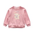 thumbnail image 3 of CUZIBR Cute Birthday Shirt For Toddler Baby Boy Girl Crewneck Sweatshirt Letter Print Long Sleeve Pullover Tops Fall Clothes Fashionable Dailywear For Child, 3 of 7