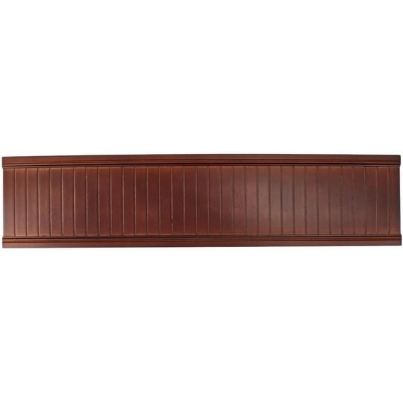 Miniature Dollhouse Accessories Wainscot Interior Paneling House Wooden Wainscoting Wood Dollhouse Trims for Miniature Houses Small Buildings Brown 14.5x3.3inch making