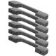 thumbnail image 3 of Tirador de manija de aleación de aluminio, 6 juegos Tirador de manija para el hogar de aleación de aluminio Tirador construido para durar, 3 of 12