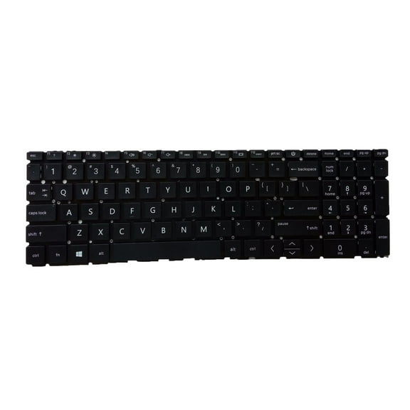 Replacement Keyboard high Quality Accessories High Performance Black Durable Premium Portable Laptop Keyboard for Envy x360 15-Eh 15M , No backlight