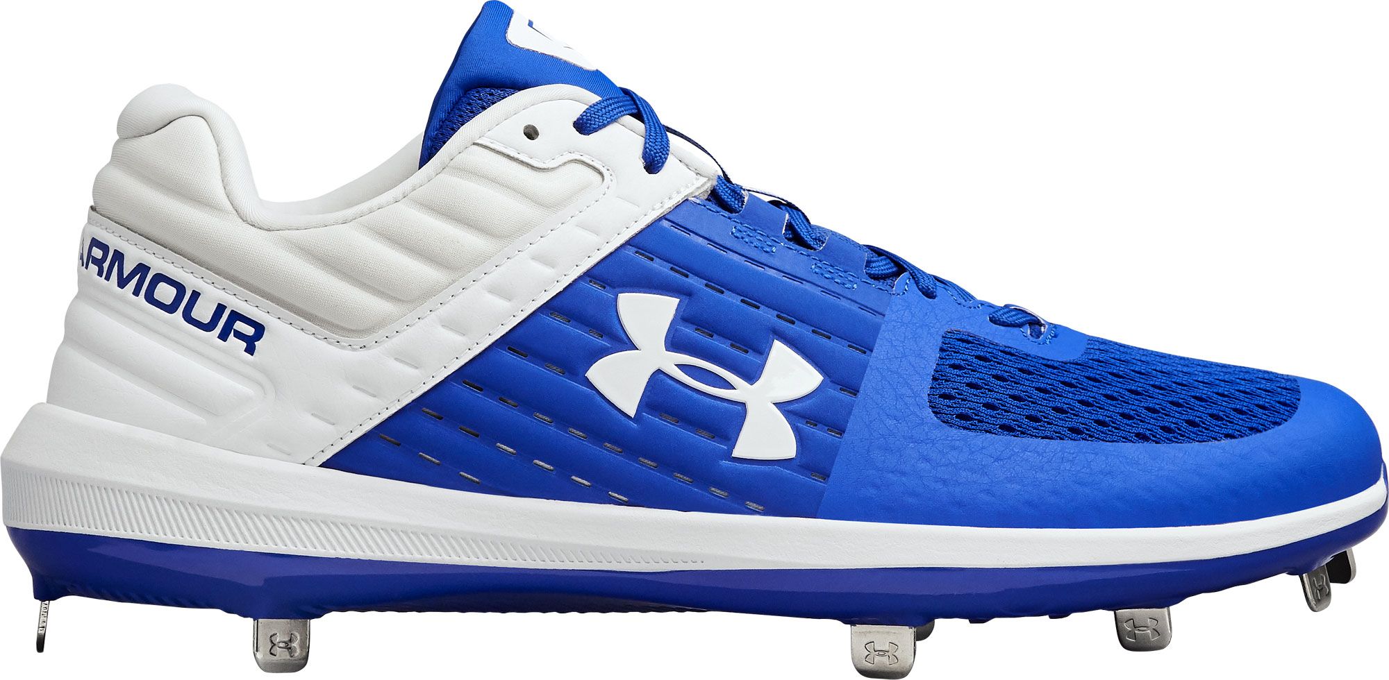 under armour blue baseball cleats