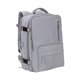 thumbnail image 5 of Bolsa de viaje de gran capacidad, mochila para hombre, bolsa de almacenamiento impermeable, accesorios con Gris, 5 of 9