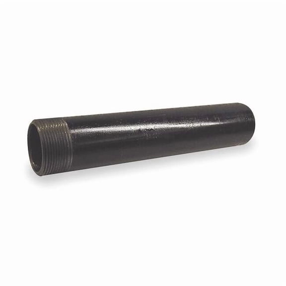 Manufacturer Varies Black Pipe Npl,Threaded One End,1x4" 40606TS