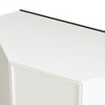 thumbnail image 6 of 37.40" Corner Storage Cabinet, White, 6 of 7