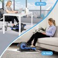 thumbnail image 3 of Simpfree Under Desk Elliptical Pedal Exerciser Seated Elliptical Machines with Remote & Data Monitor, Mini Elliptical Trainer for Home Use, Office, Gifts for Parents, 3 of 5