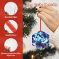 thumbnail image 4 of Shadow Milk Cookie Acrylic Pendant Christmas Hanging Decorations For Christmas Tree, Home & Party Hexagon, 4 of 7