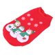 thumbnail image 5 of Navidad perro suéter disfraz Santa muñeco de nieve abrigo ropa para mascotas (rojo) (S) Tmvgtek Oficina Multiescena Multifunción, 5 of 6