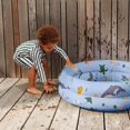 thumbnail image 4 of Flotadores infbles para piscina, piscinas pequeñas para bebés, balsa gruesa para exteriores, piscina para bebés para interior y exterior, Soledad Piscina inflable, 4 of 7