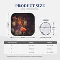 thumbnail image 3 of Picia Butterfly Sitting on a Flower 2 Piece Car Windshield Sun Shade Foldable | Foldable Sun Shield for Front Window Blocks UV Rays and Keeps Your Vehicle Cool-Small, 3 of 7