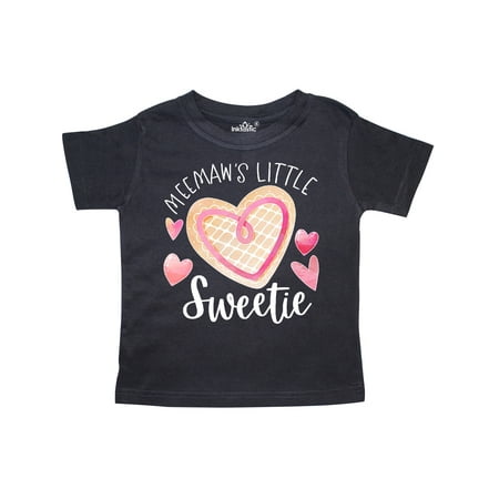 

Inktastic Meemaw s Little Sweetie- Heart Cookie Gift Toddler Boy or Toddler Girl T-Shirt