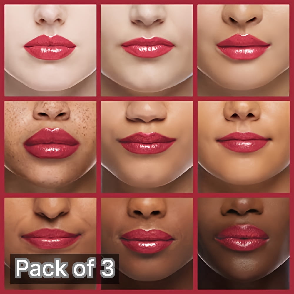 COVERGIRL Outlast Lipcolor, 542-Brazen Raisin 0.06 Fl Oz (Pack of 3)