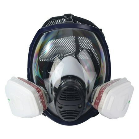 Lot Of Chemcial Painting Spraying Silicone Gas Mask Same For 3M 6800 Dust Gas Mask Full Face Industry