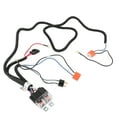 thumbnail image 3 of Kit de arnés de cableado para relé de faros delanteros (2 unidades), puerto de luces, amplificador de faros, abrillantador de luz oscura, 12 V, 40 A, 55 W, 3 of 14