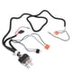 thumbnail image 3 of Kit de arnés de cableado de relé de faros, 2 uds., puerto de luces, potenciador de faros, abrillantador de luz oscura, 12V, 40A, 55W Jadeshay  A, 3 of 8