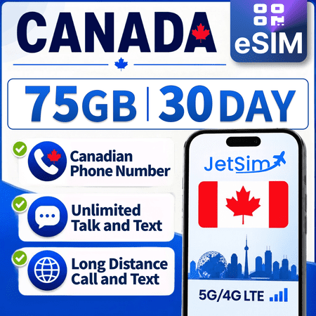 JetSim Bring Your Own Phone eSIM SIM Card Kit - Activation Required