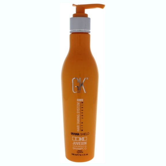 GK Hair Colored Shield Shampoo 8.11 Fl Oz - Deep Cleansing Moisturizing Heat Protection Sulfate Free