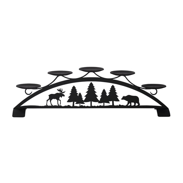 Moose & Bear - Porte-Bougies Pilier de Table