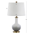 thumbnail image 5 of JONATHAN Y Gradient 25" Ceramic/Brass LED Table Lamp, White/Grey, JYL3019B, 5 of 8
