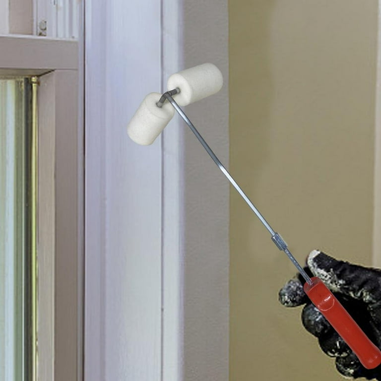 IMSHIE Double Sided Paint Roller Brush Right Angle Paint Brush