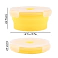 thumbnail image 4 of Boîte à Lunch Bento Réutilisable 500ml, Boîte à Lunch en Silicone Étanche, pour Enfants Adultes, 4 of 8